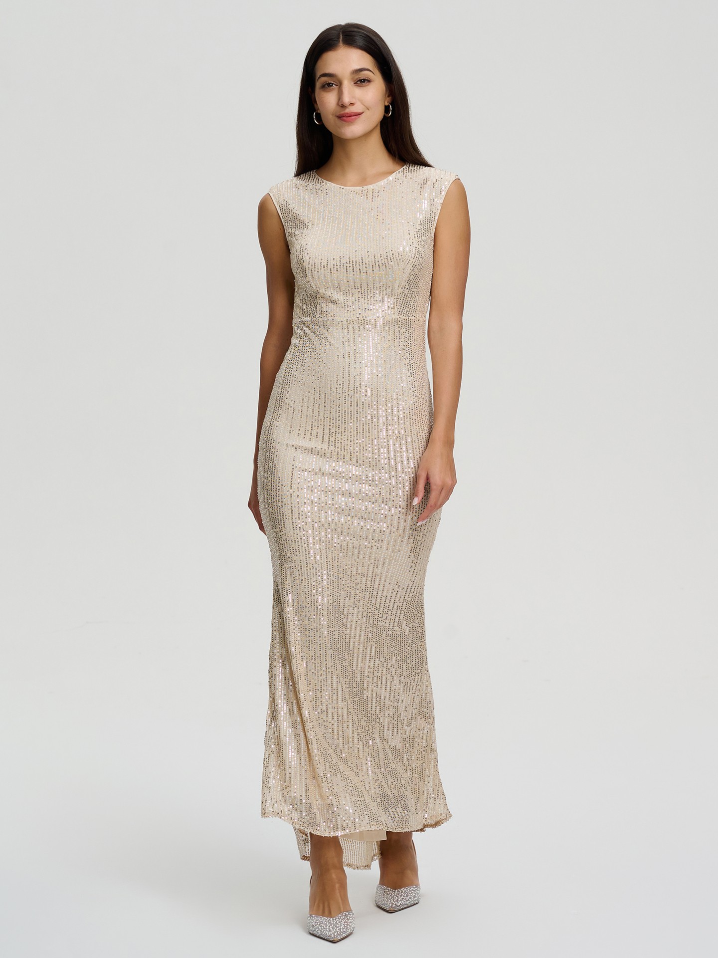 Open Back Bodycon Dress