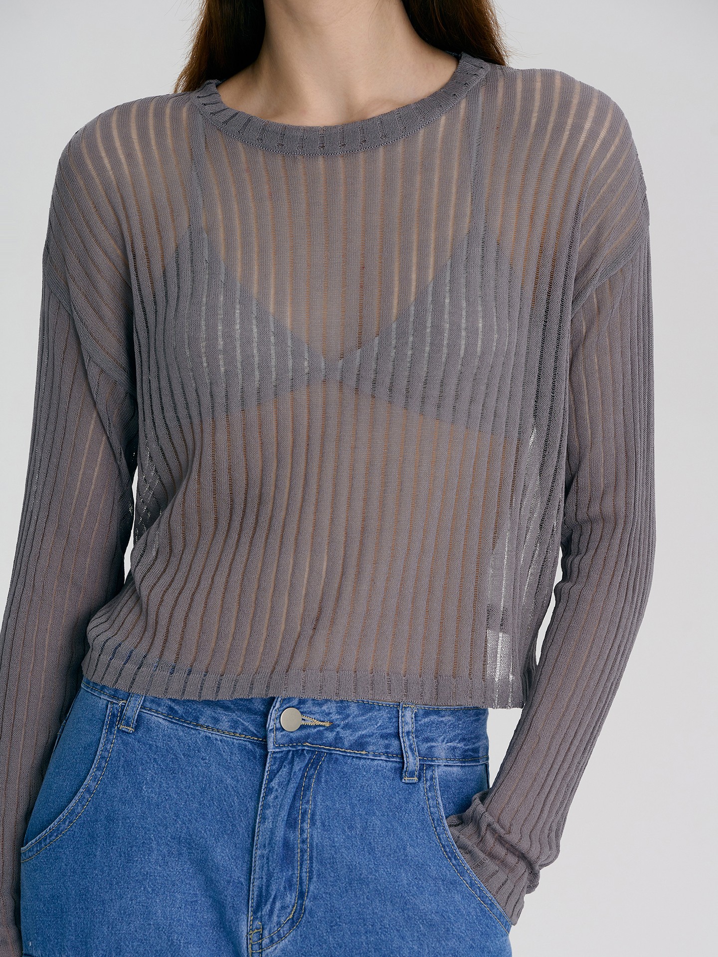 Mesh Sheer Top丨Urbanic