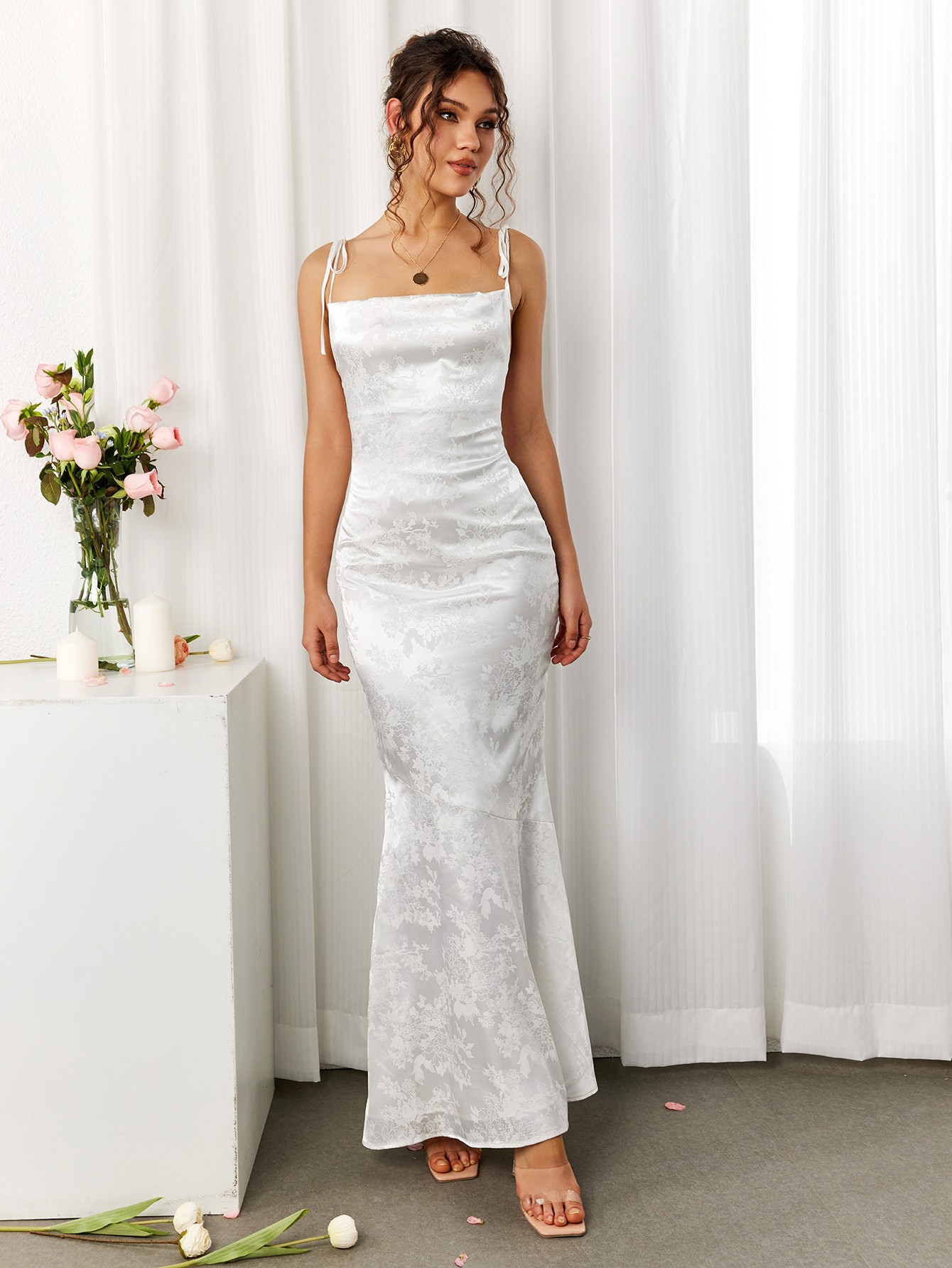 Open Back Cocktail Dress