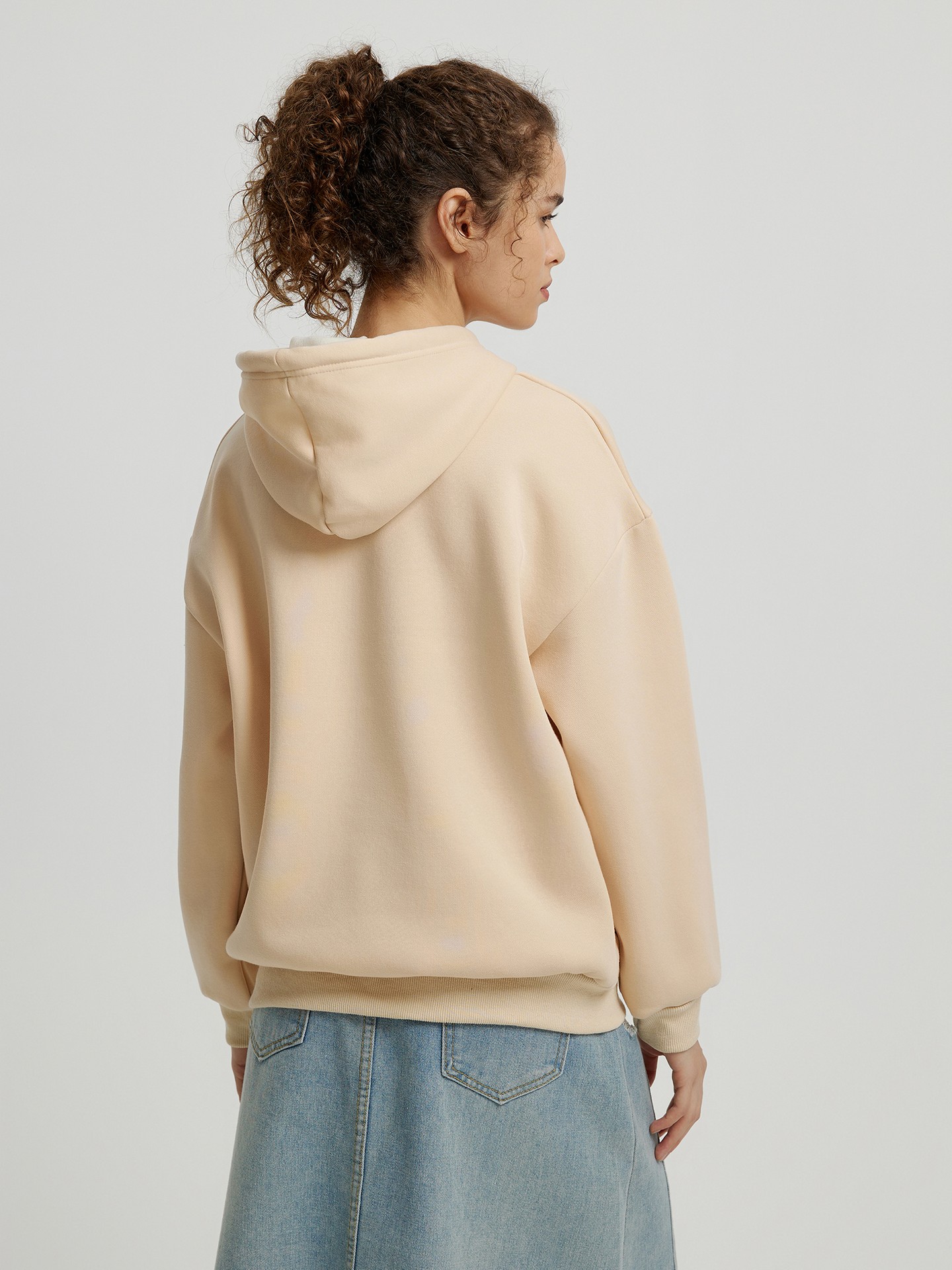 Printed Cotton Hoodie丨Urbanic | Most Favourite