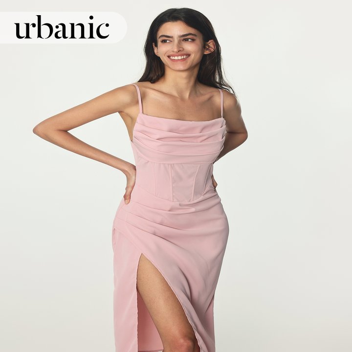 Split Slip Dress丨Urbanic Most Favourite