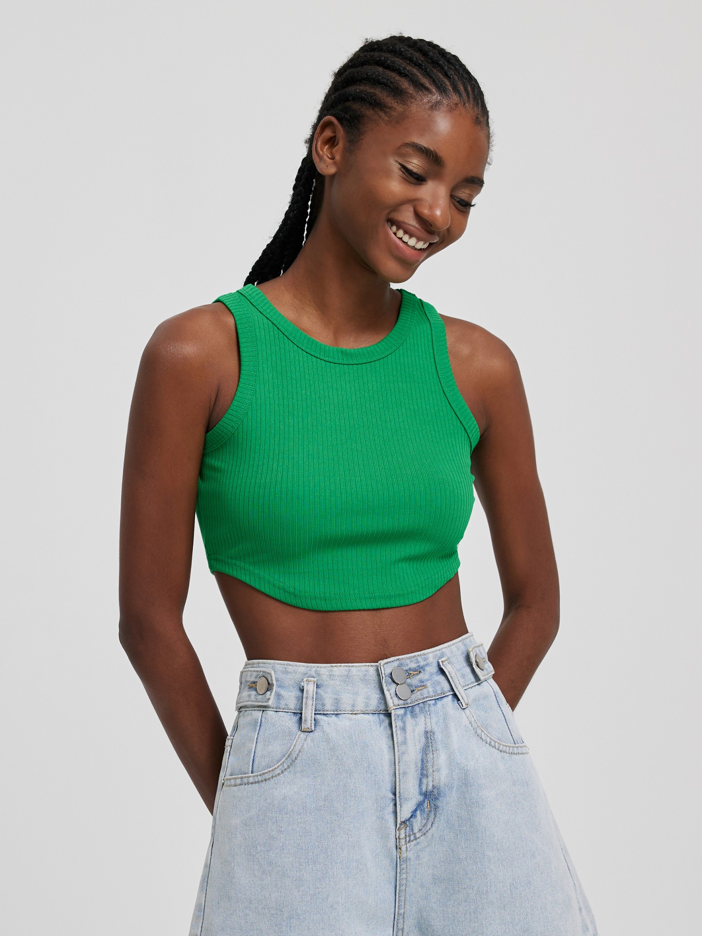 Cropped Tank Top丨Urbanic