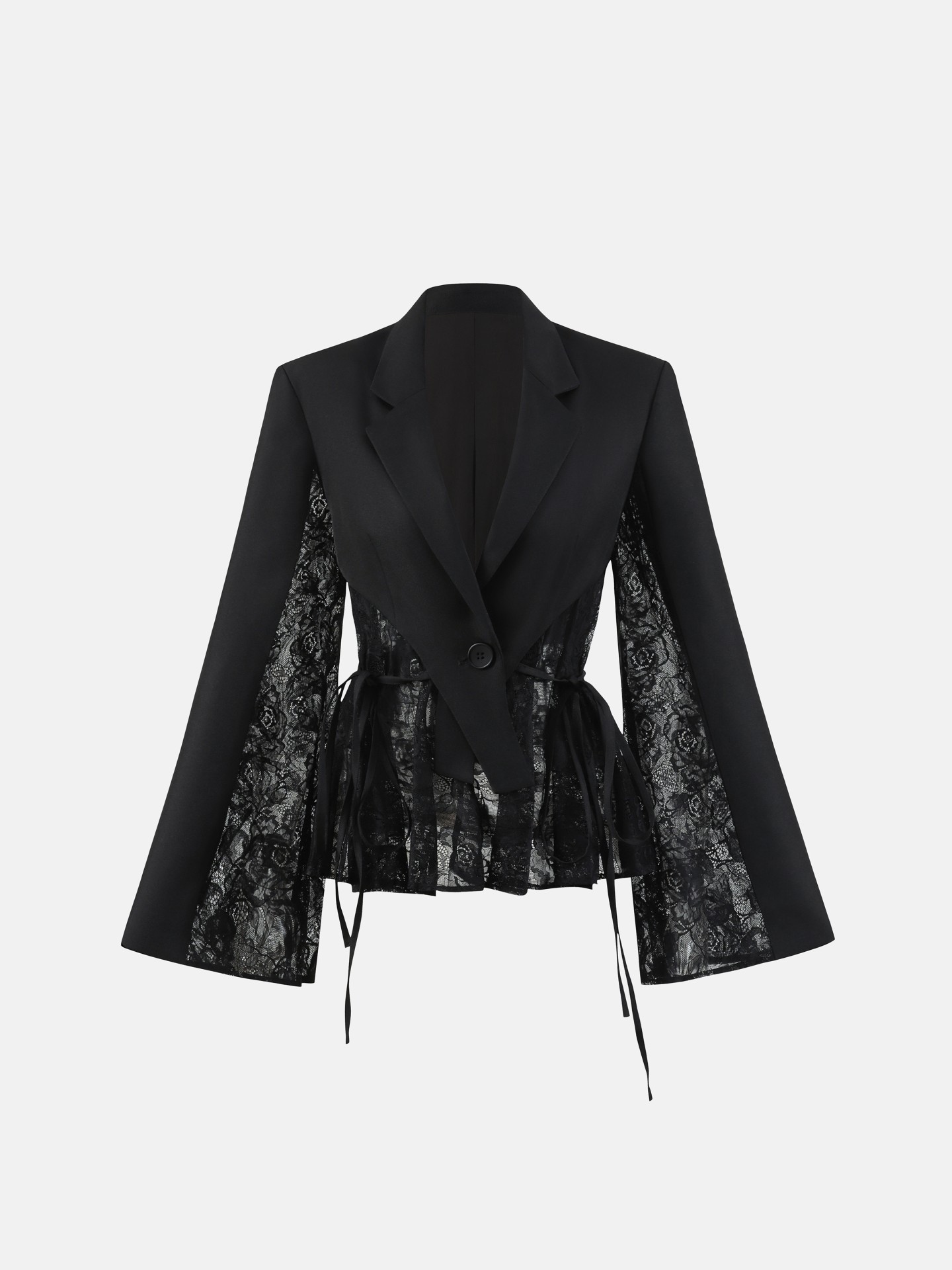 Classic Blazer with Patchwork