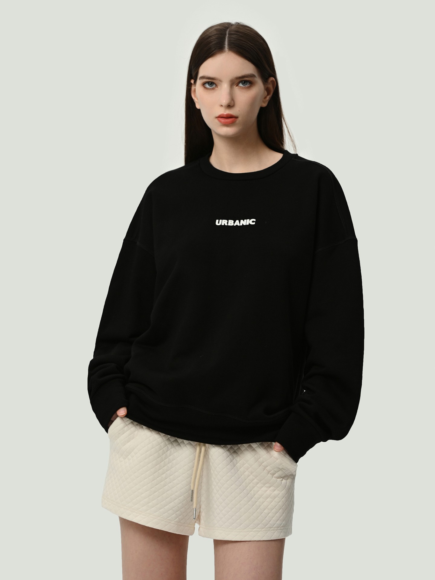 Slogan Print Pullover Sweatshirts丨Urbanic | Most Favourite
