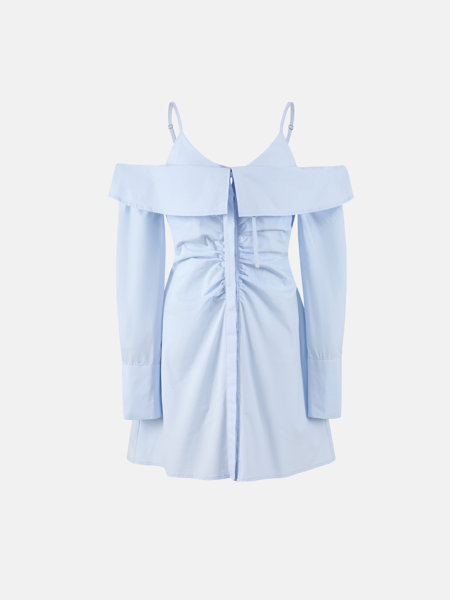 Tied Shirt Dress
