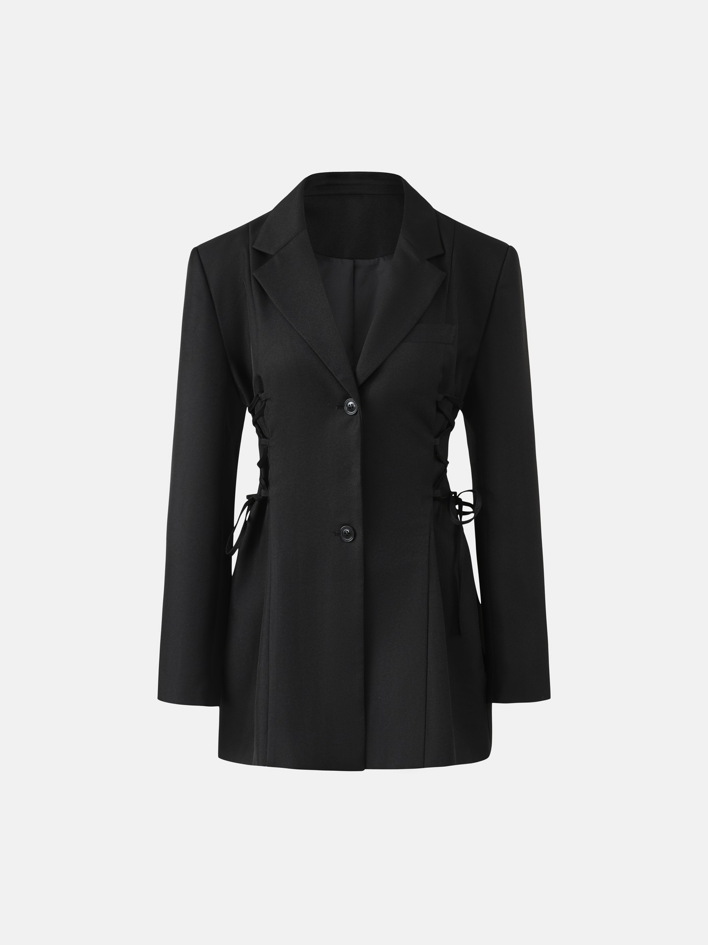 Lace Up Classic Blazer