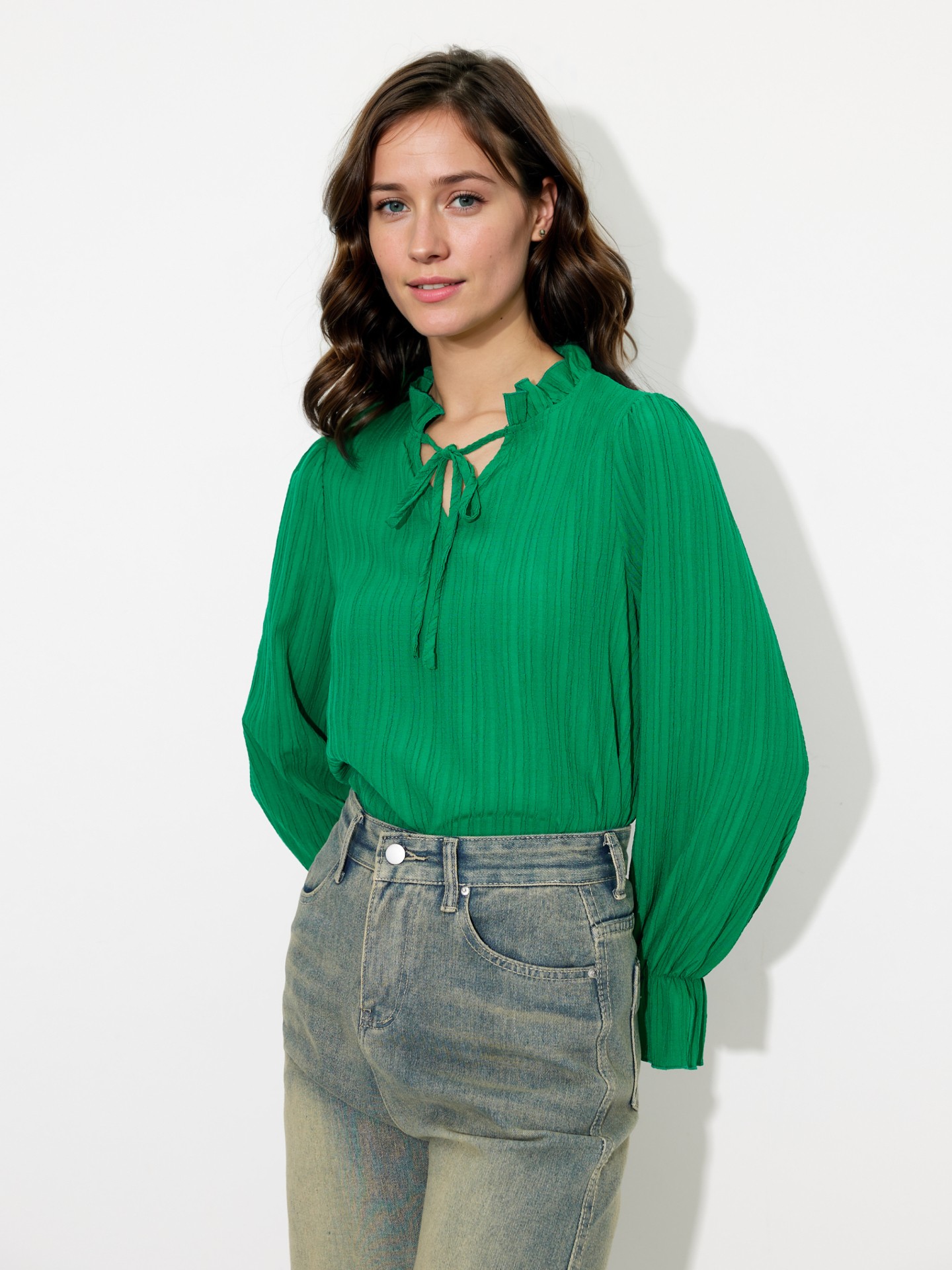 Pullover blouse sales