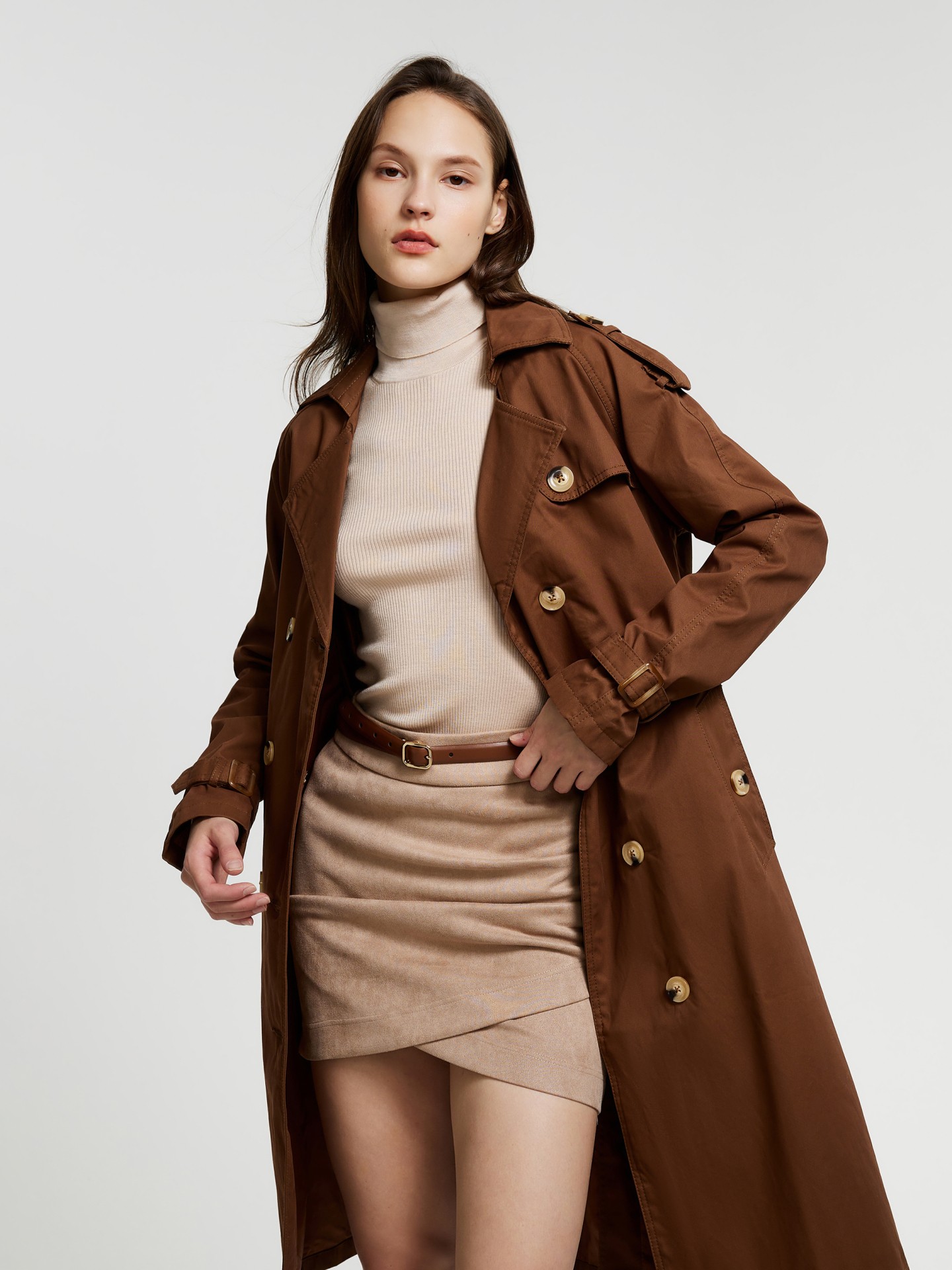 Trench hot sale coat pockets