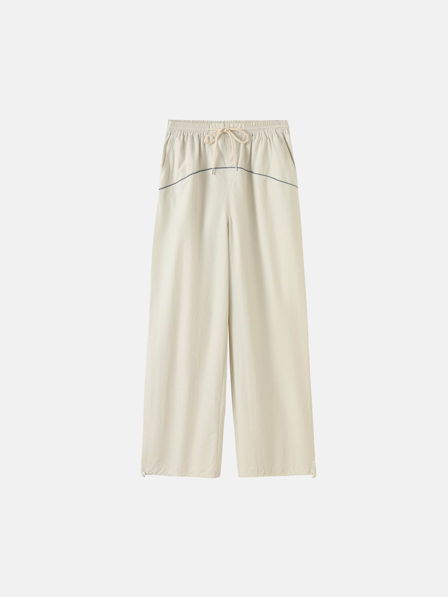 Patchwork Wide Leg Pants