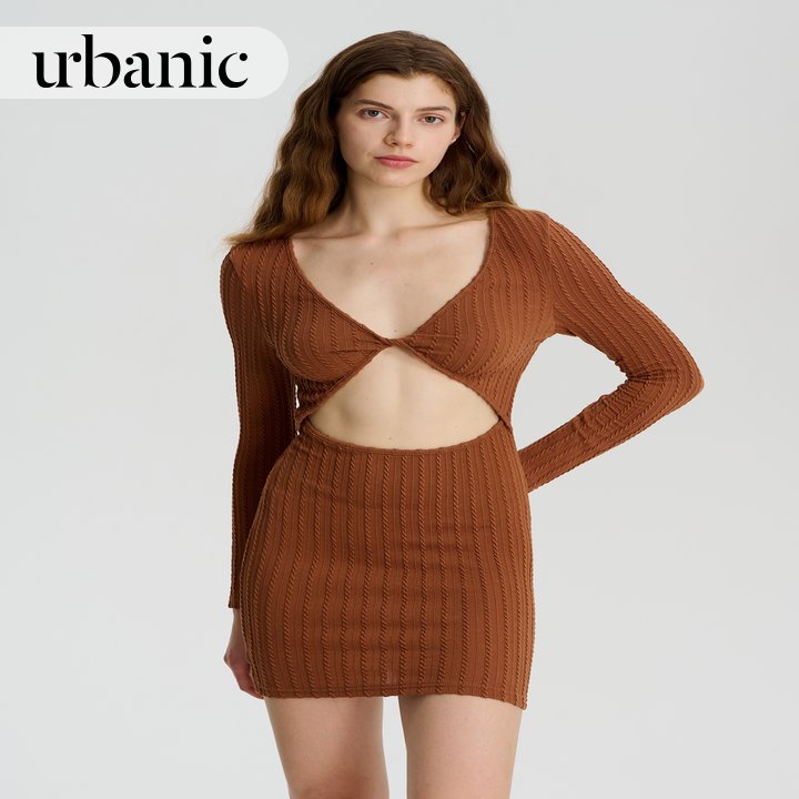 urbanic cut out dress