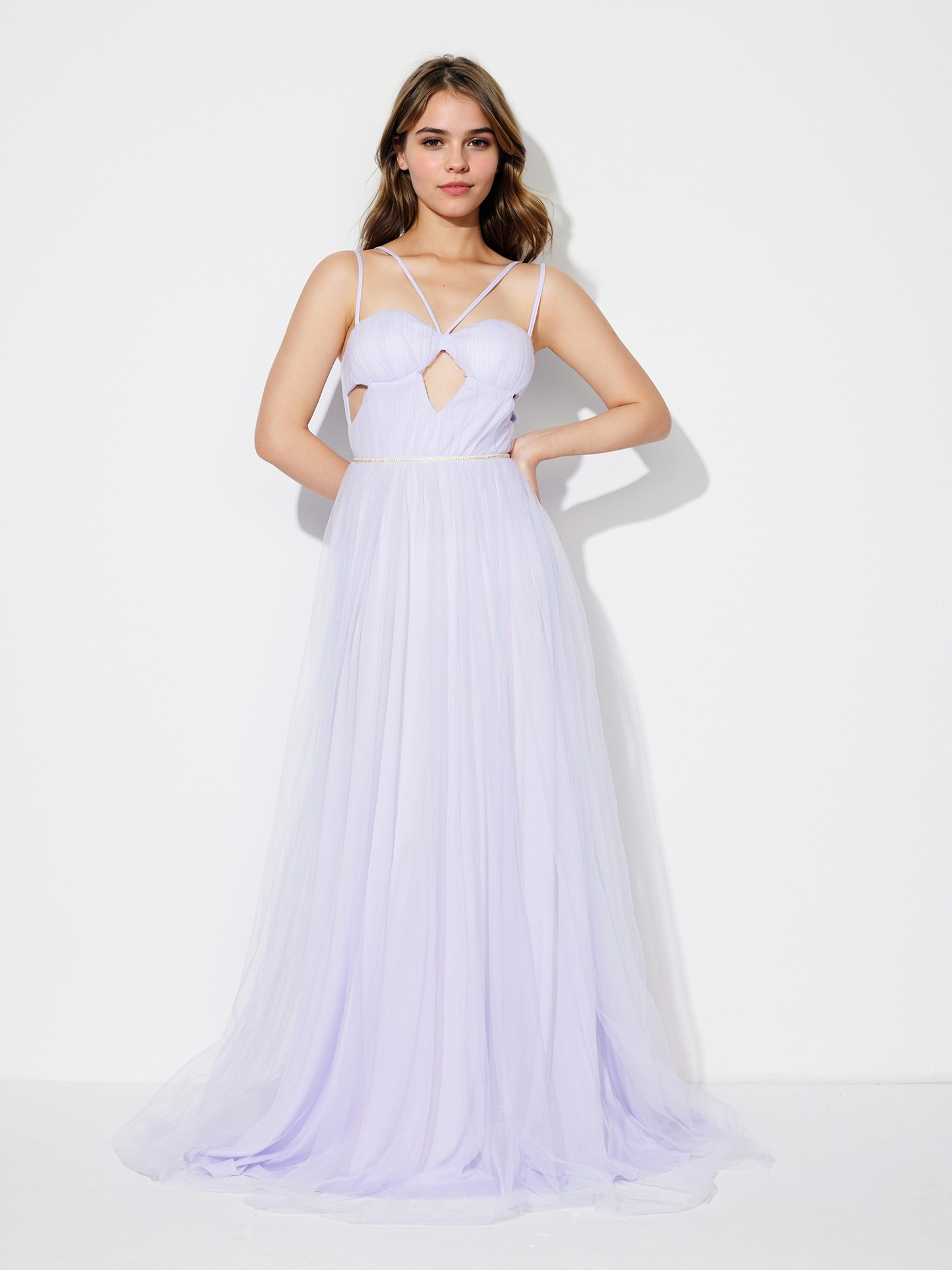 Draped Cocktail Dress