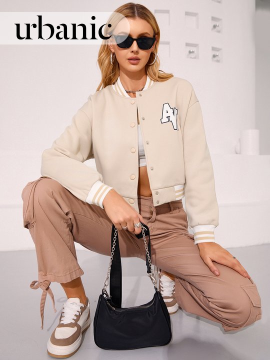 I Fashion and Lifestyle I Shop Online Button Bomber Jacket