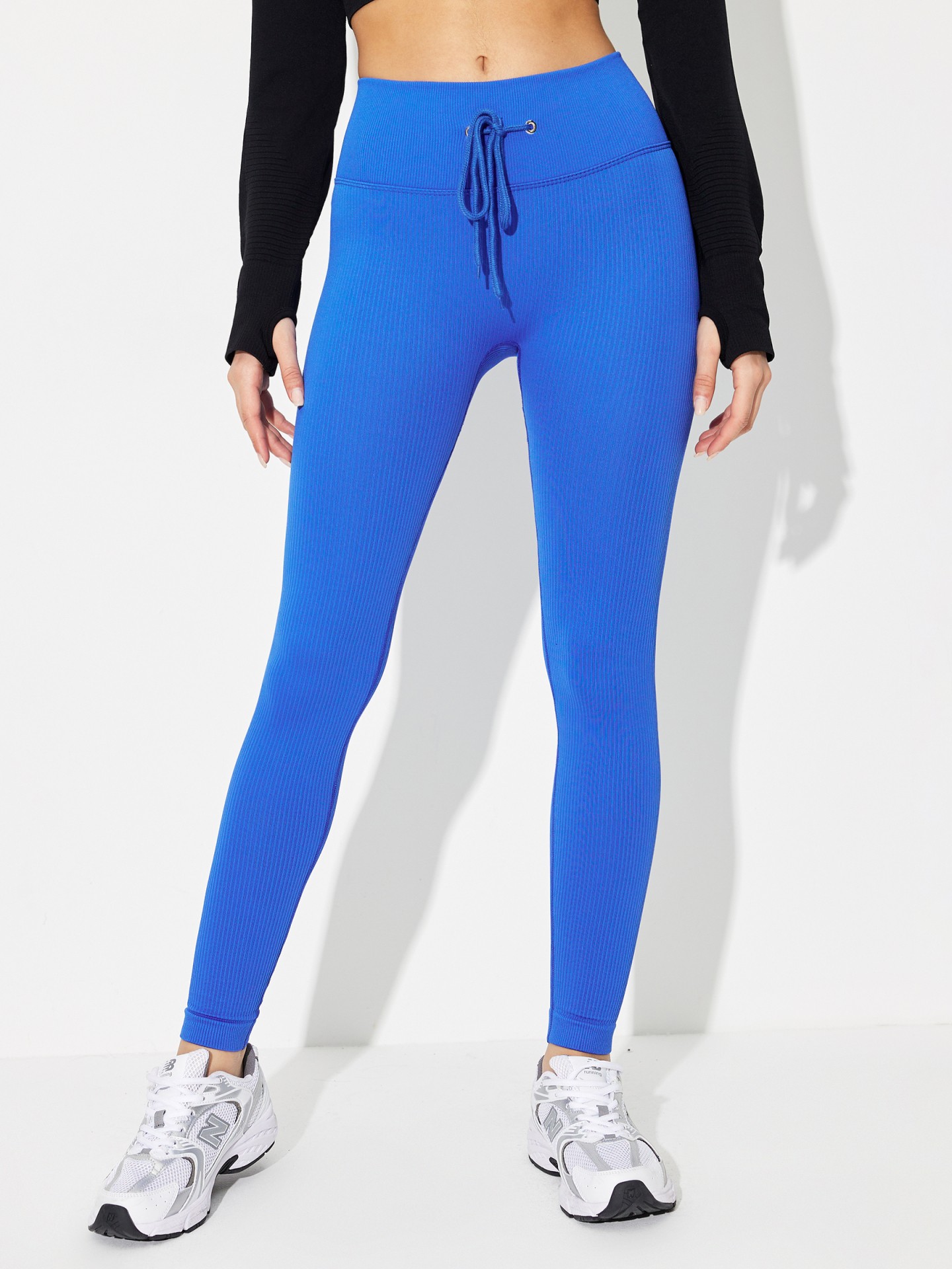 Gym tights outlet with drawstring