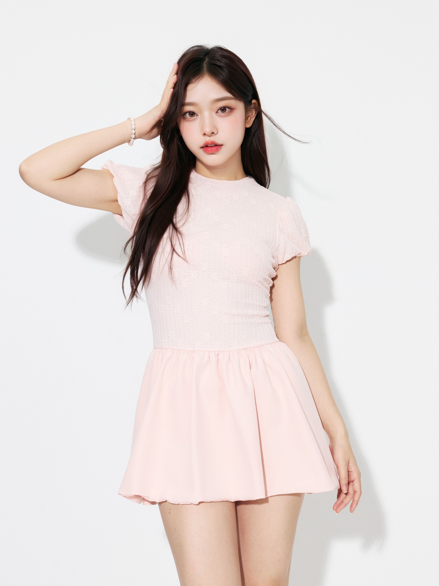 Draped T-Shirt Dress