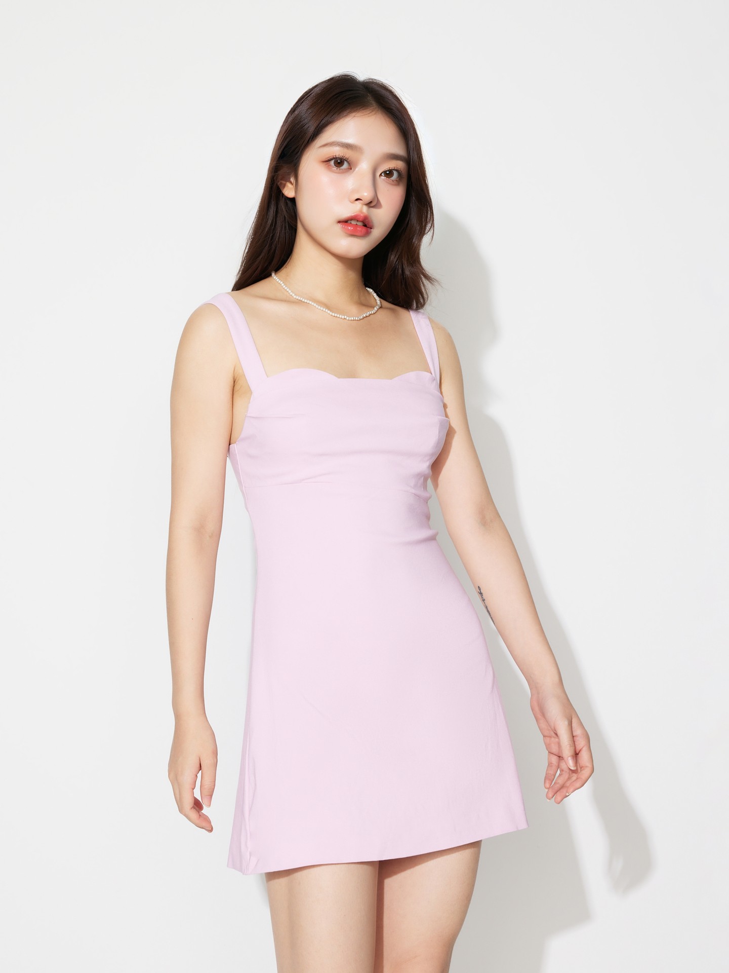 Crisscross A-Line Dress
