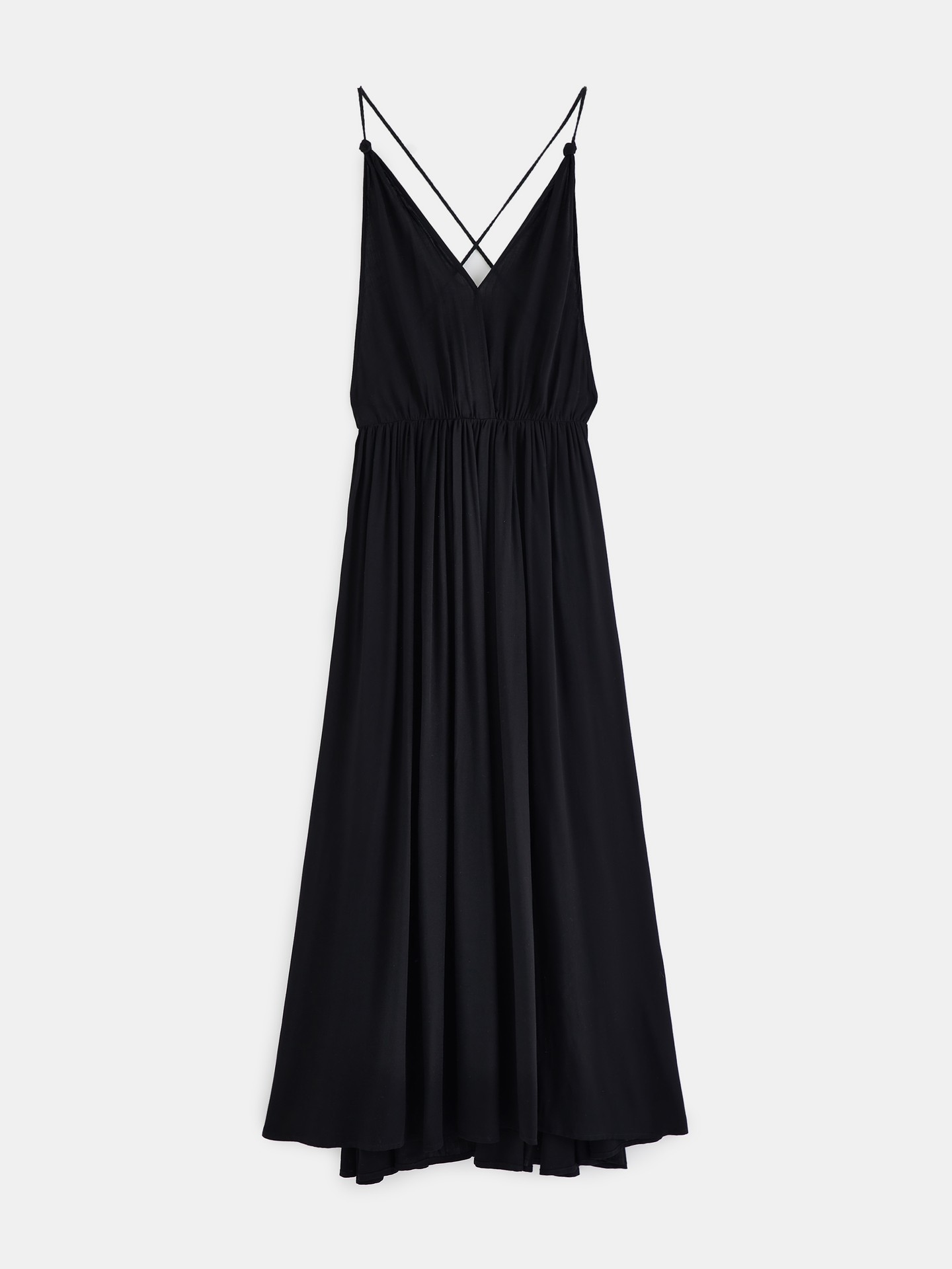 Open Back A-Line Dress