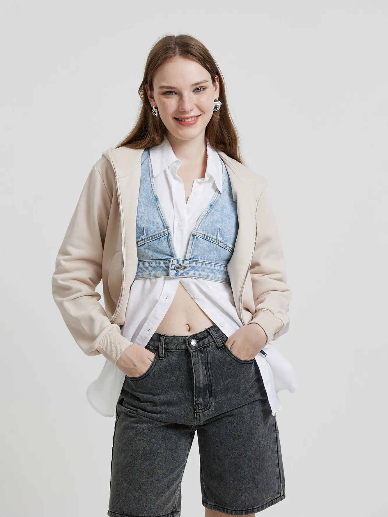 Zip Up Sweatshirt