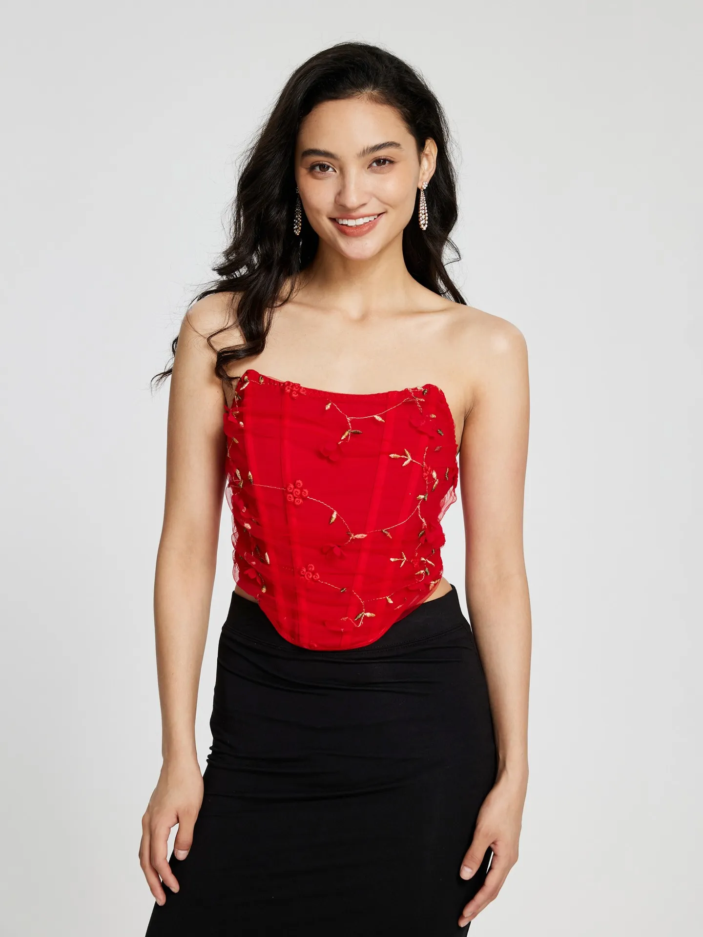 Patchwork Tube Top