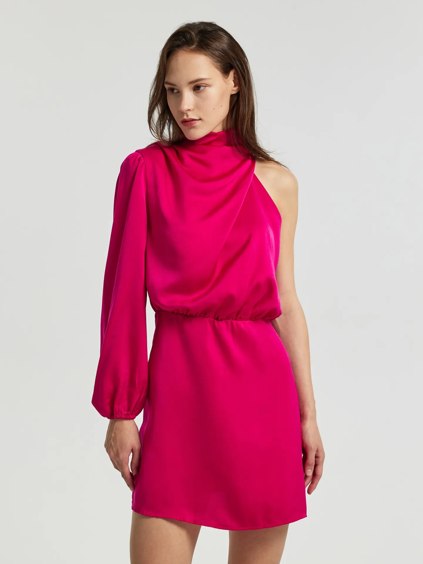 Asymmetric A-Line Dress