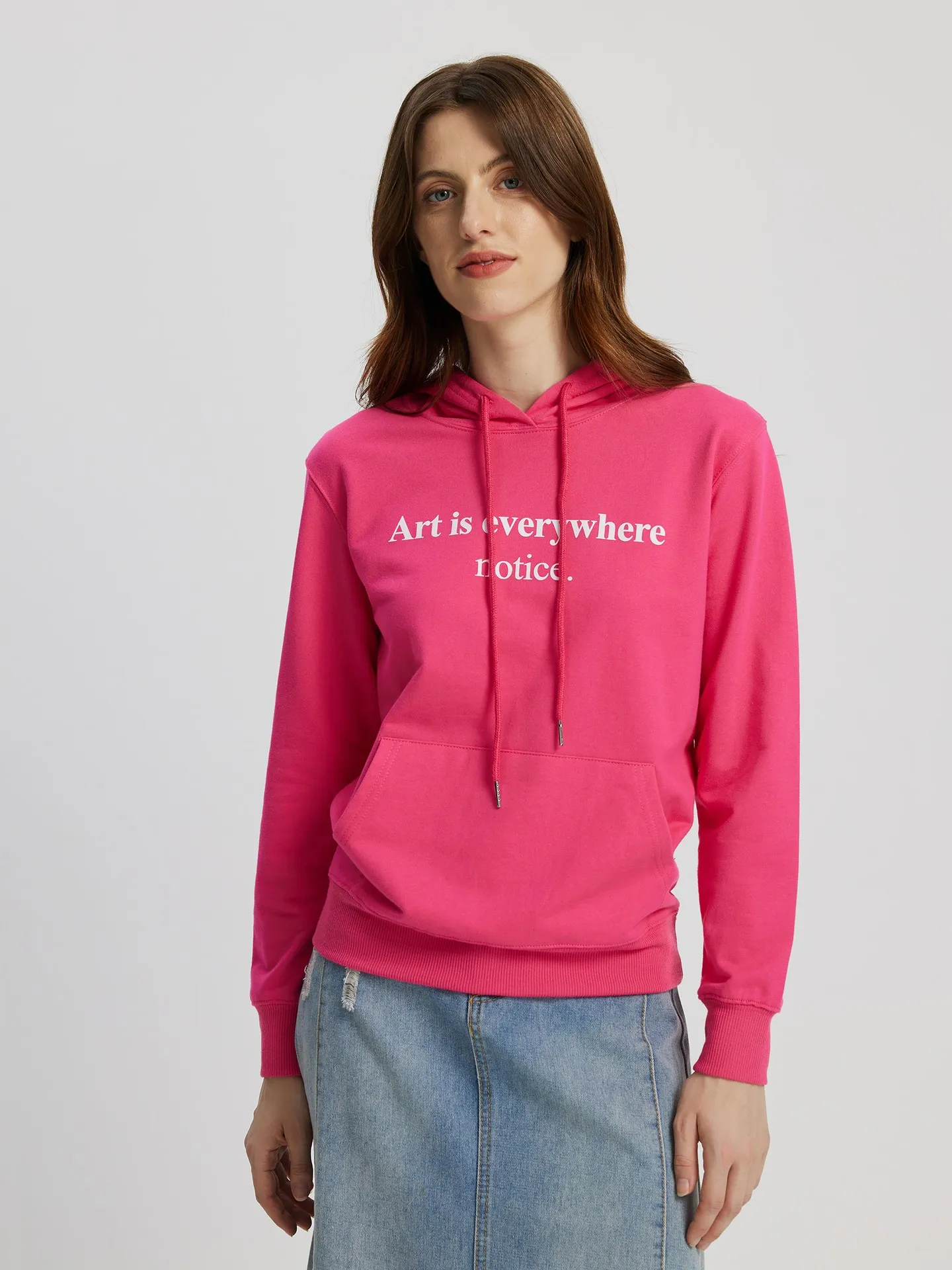 Printed Pullover Sweatshirt