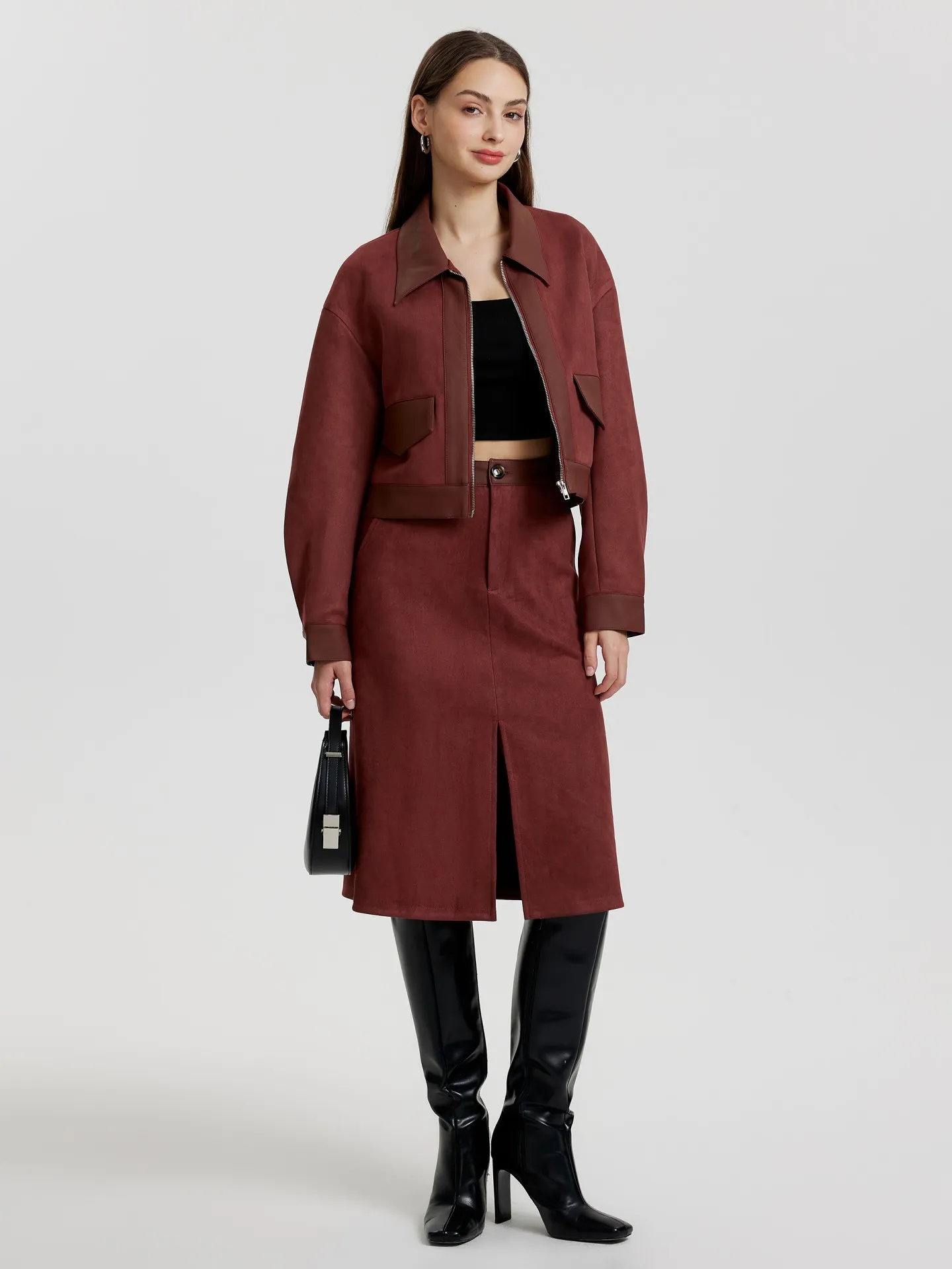 Color Block Utilty Jacket